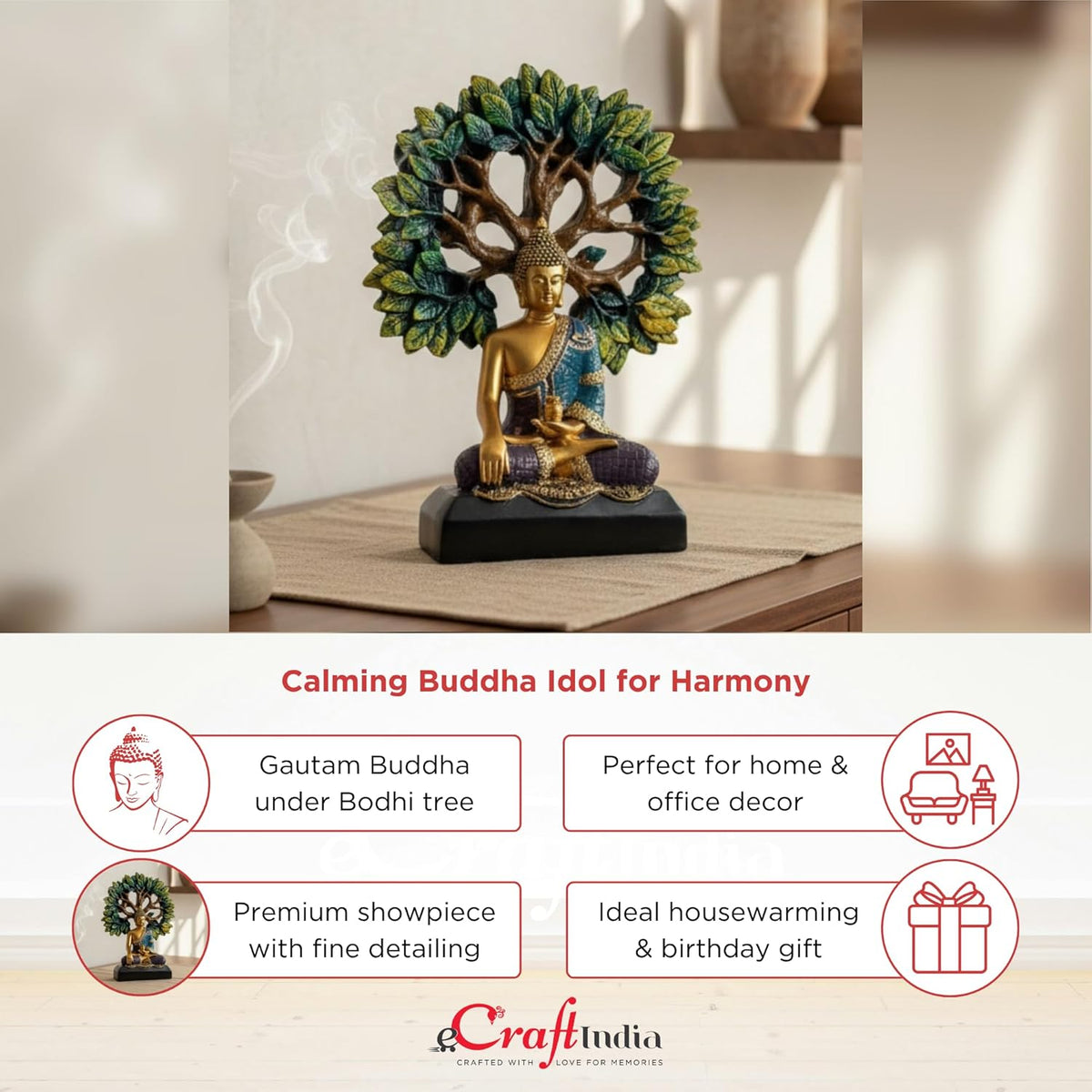 Lord Buddha Statue for Home Decor