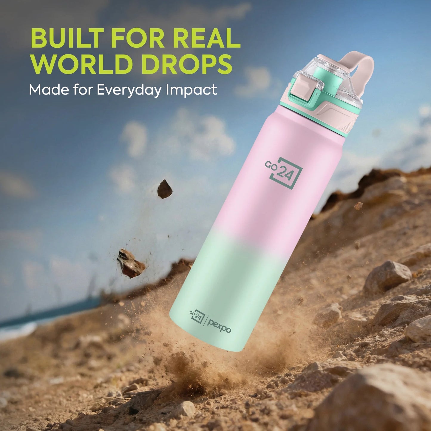 Steel Water Bottle for Adults