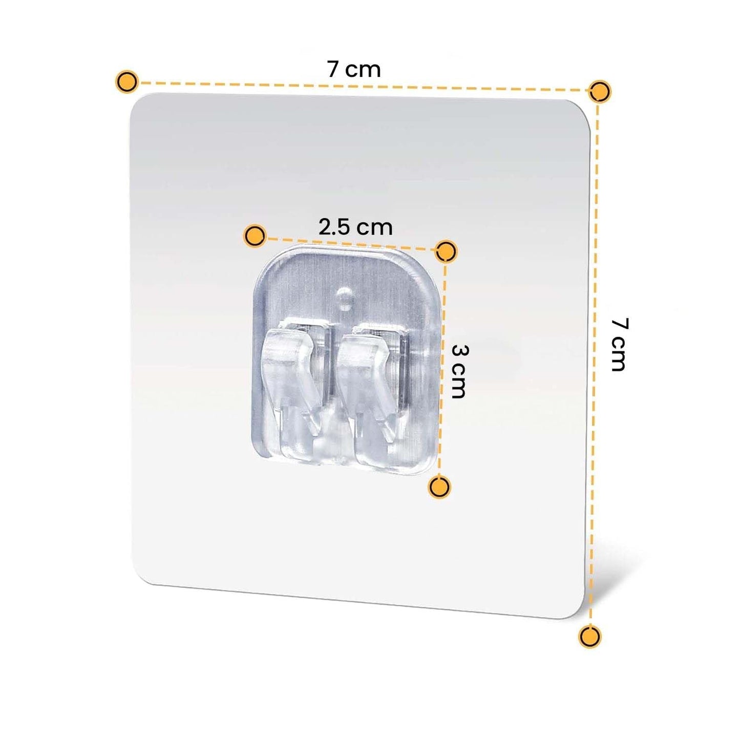 adhesive shower hooks(Pack of 10)