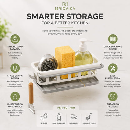 Kitchen dish brush holder