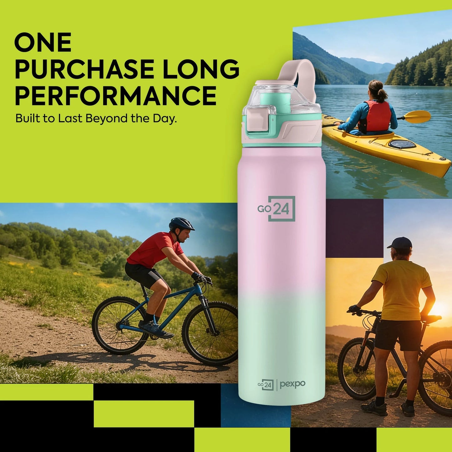 Steel Water Bottle for Adults